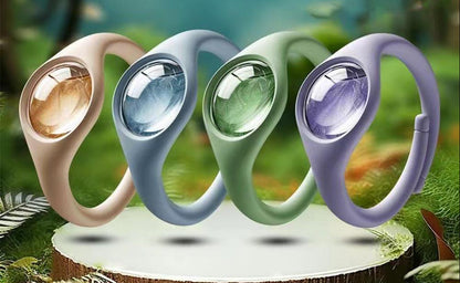 Anti-Mosquito Bracelet – Waterproof Sweatproof Plant-Oil Insect Repellent Wristband for Camping, Hiking, Travel and Outdoor Bug Protection