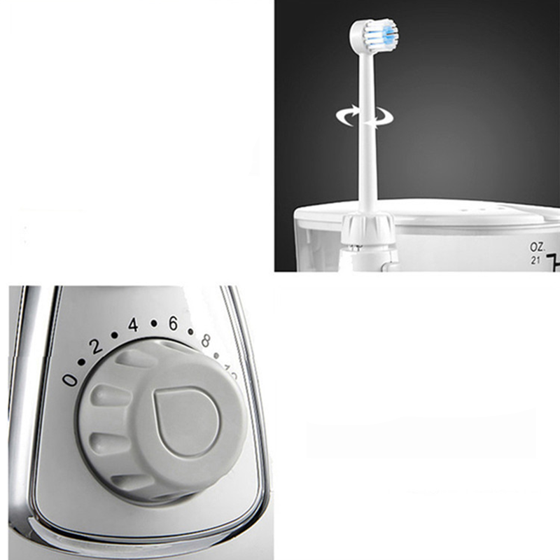 High-End Electric Water Flosser – 5 Nozzles, 10 Modes and 800ML Tank for Deep Oral Cleaning, Gum Care and Fresh Breath