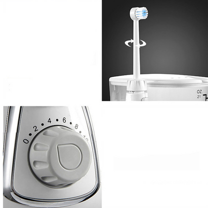 High-End Electric Water Flosser – 5 Nozzles, 10 Modes and 800ML Tank for Deep Oral Cleaning, Gum Care and Fresh Breath