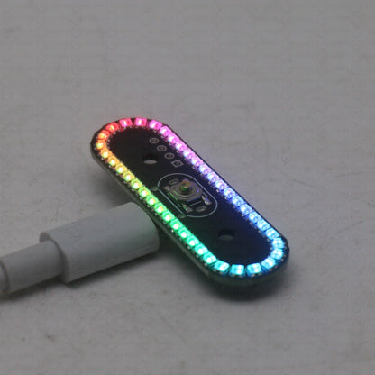 Multi-Effect LED Tail Light – Wireless Colorful Flowing Gradient Breathing Lamp for RC Cars, Aircraft and Drones with Dynamic Flashing Effects