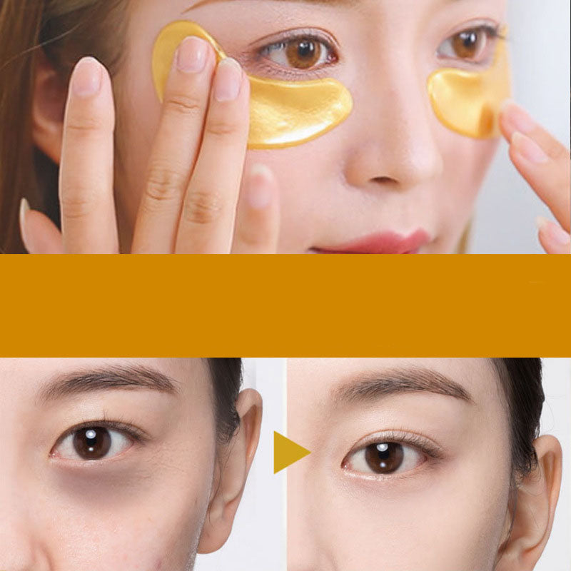 Gold Collagen Eye Mask Patches-Anti Aging Under Eye Treatment for Puffiness Hydration and Dark Circle Reduction