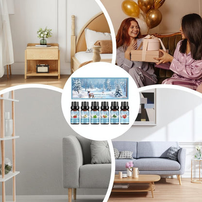 Essential Fragrance Oil Set – Natural Diffuser Oils for Humidifiers, Aromatherapy, Relaxation and Home Air Freshening