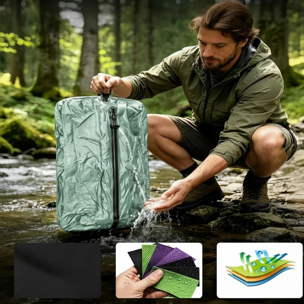 Vacuum Compression Travel Bags – 34L Reusable Garment and Luggage Organizers for Space-Saving Packing, Closet Storage and Efficient Wardrobe Organization