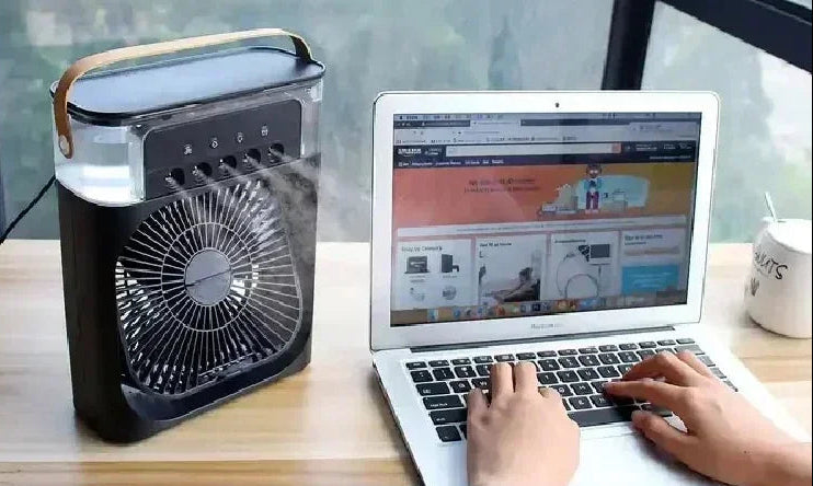 Portable Air Conditioner Fan – 3-in-1 Multifunctional Personal Cooling Device for Bedroom, Office, Travel and Compact Summer Home Comfort
