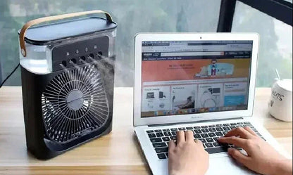 Portable Air Conditioner Fan – 3-in-1 Multifunctional Personal Cooling Device for Bedroom, Office, Travel and Compact Summer Home Comfort