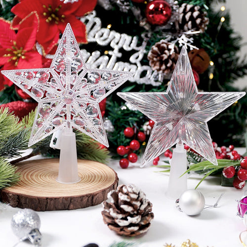 Glowing Star Christmas Ornament – Light Up Hanging Tree Pendant for Festive Holiday Decorations and Seasonal Home Displays