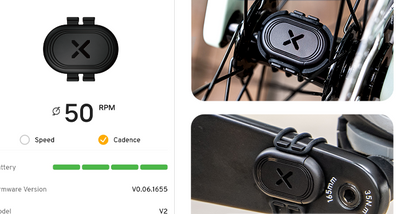 Cycling Speed Cadence Sensor – ANT+ Bluetooth Bicycle Computer Accessory for Road Bikes, MTB, iGPSPORT, Bryton and Cycplus