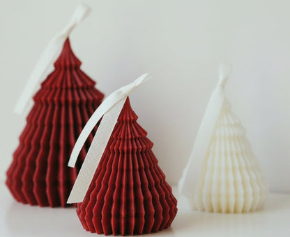 Christmas Tree Silicone Mold – DIY Candle, Soap and Resin Craft Mold for Handmade Holiday Decorations