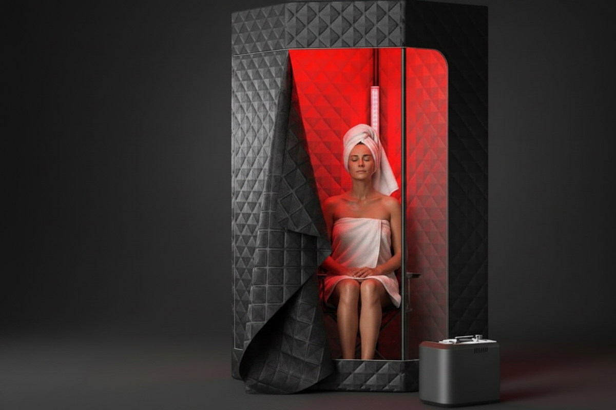 Full-Body Red Light Therapy Lamp – Portable Near-Infrared LED Panel for Home Beauty Care, Relaxation, Recovery Routines and Targeted Light Sessions