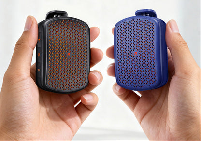 Magnetic Clip On Bluetooth Speaker – Waterproof Portable Mini Speaker with Heavy Bass, TWS Stereo and Outdoor Adventure Ready Design