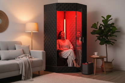 Full-Body Red Light Therapy Lamp – Portable Near-Infrared LED Panel for Home Beauty Care, Relaxation, Recovery Routines and Targeted Light Sessions
