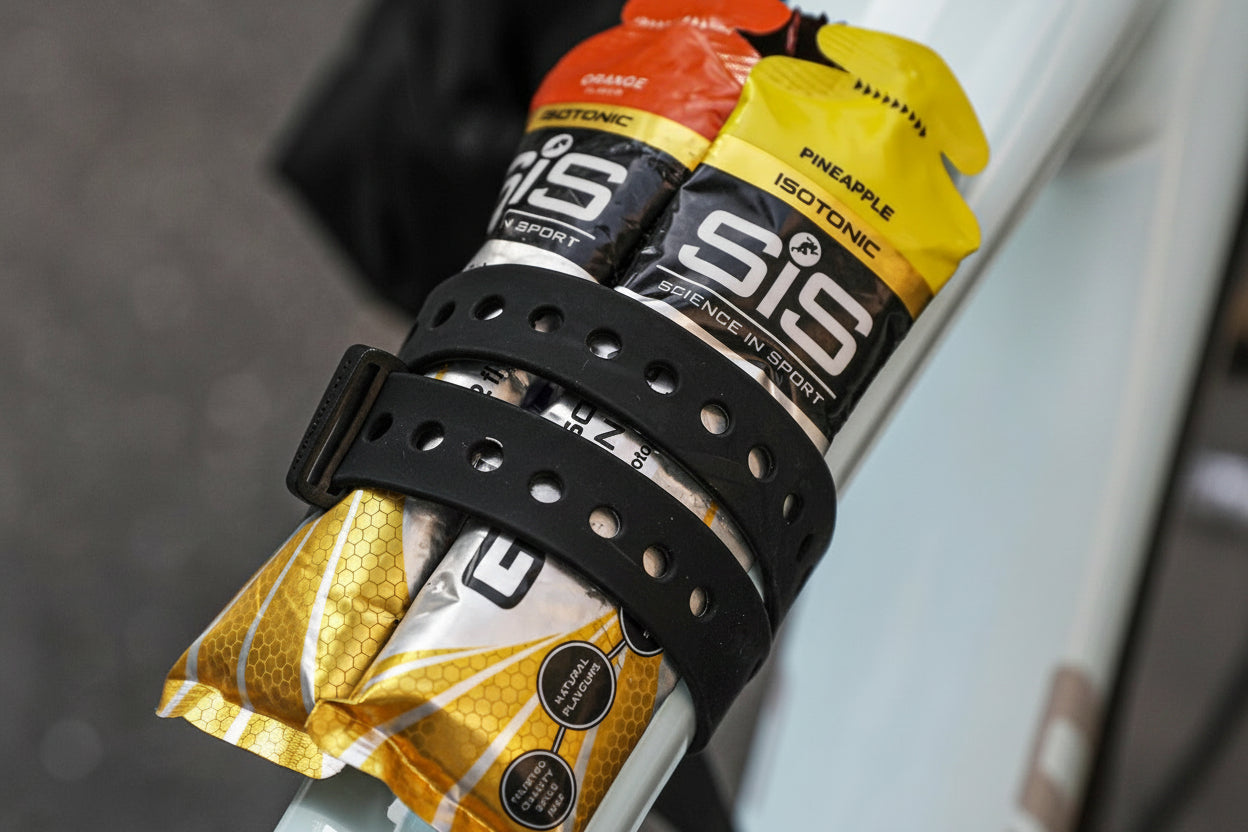 Silicone Bike Luggage Straps – Adjustable Multi Purpose Securing Bands for Bicycles, Cables, Camping Gear and Everyday Organization