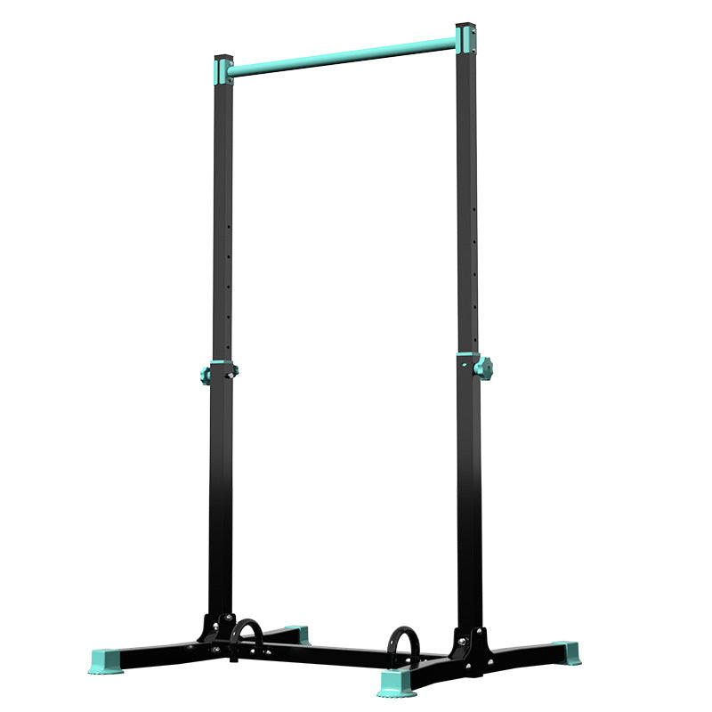 Indoor Pull Up Bar Station – Floor Standing Single Pole Fitness Frame for Home Strength and Bodyweight Training