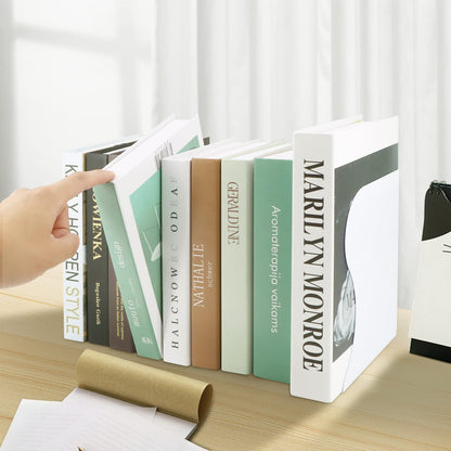 Adjustable Desktop Bookshelf – Telescopic Book Organizer with Bookends for Students, Home Office and Study Desk Storage