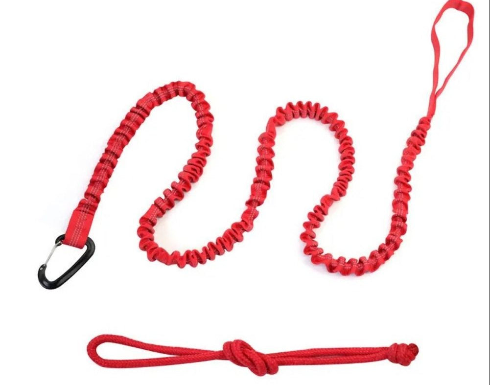 Portable Bicycle Tow Rope – Retractable Mountain Bike Traction Rope for Parent Child Cycling Adventures and Easy Uphill Assistance.