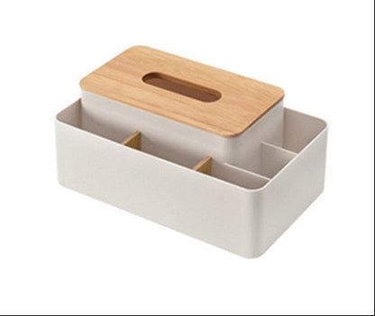 Elegant Wooden Tissue Box Holder – Sturdy Paper Storage Organizer with Easy Refill Design for Home, Restaurant, Hotel and Car