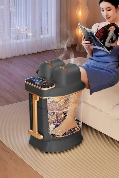 Electric Foot Bath Massager Bucket – Heated Foot Soaking Spa Basin with Temperature Control for Relaxation and Stress Relief.