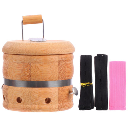 Bamboo Moxibustion Burner – Eco Friendly Moxa Pot for Relaxation, Warm Therapy and Traditional Home Wellness Sessions