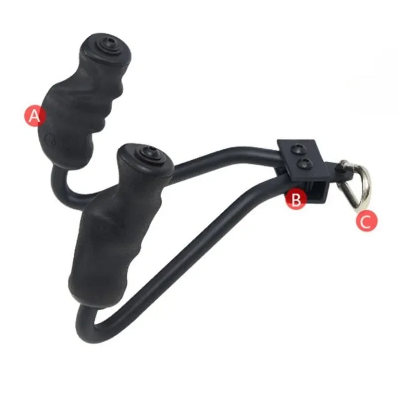 Gear Rowing Handle – CrossFit Cable Grip Attachment for Bicep, Back, Shoulder and Strength Training Exercises