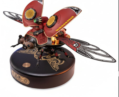 Robotime Titan Beetle Model – Intelligent Mechanical Rhinoceros Beetle Collectible Toy with Interactive Motion and Display Appeal