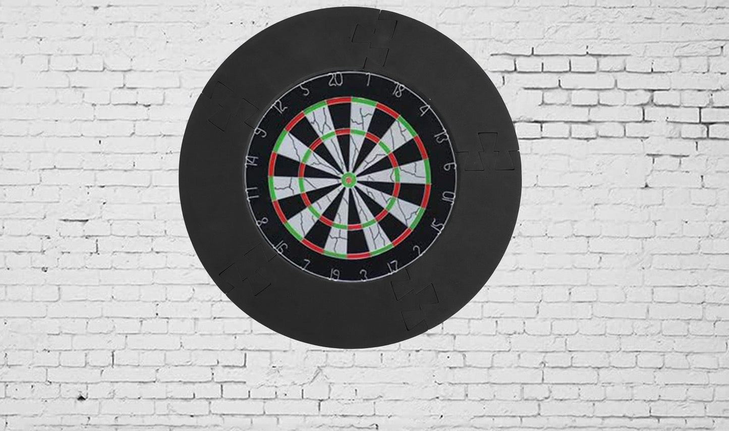 EVA Dartboard Surround – Lightweight Jigsaw Protection Ring for Dart Boards, Removable Wall Backboard Guard for Home and Game Rooms