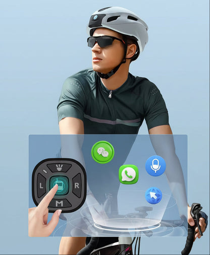 Smart Bluetooth Cycling Helmet – International Safety Certified Breathable Bike Helmet with Camera Mount, Bluetooth Intercom and Comfortable Road Cycling Protection