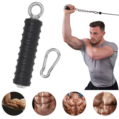 Single Tricep Push Down Handle – Cable Machine Attachment for Arm Workouts, Pull Downs and Strength Training Sessions
