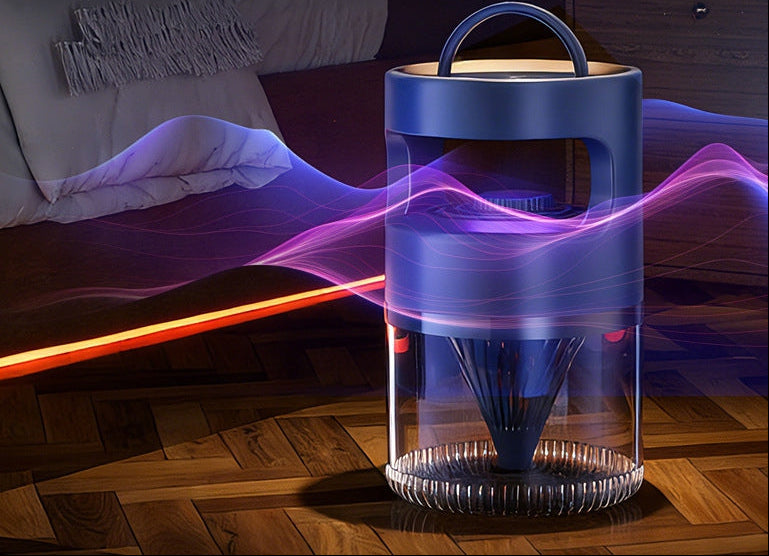 Portable Ion Purification Mosquito Killer Lamp – Quiet Plug-In Electric Fly Trap with Charging Function for Indoor Pest Control