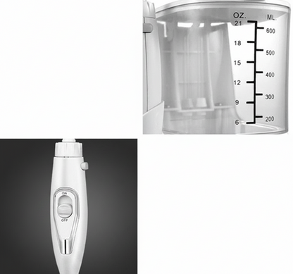 High-End Electric Water Flosser – 5 Nozzles, 10 Modes and 800ML Tank for Deep Oral Cleaning, Gum Care and Fresh Breath