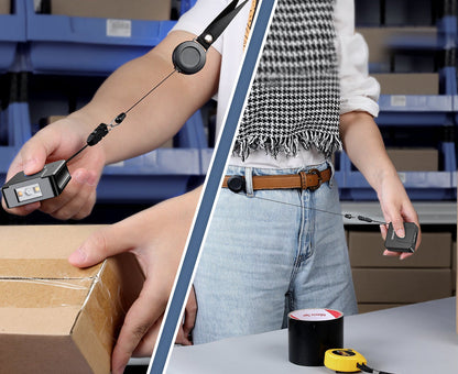 Wearable Bluetooth Barcode Scanner – Wireless Finger Glove Scanner for 1D QR Codes, Warehouses and Inventory Management