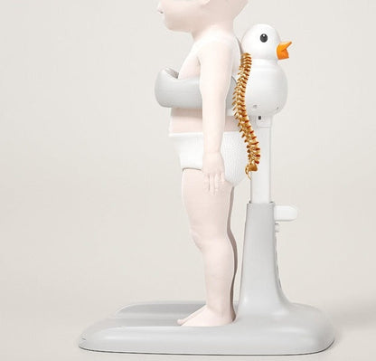 Duck Shaped Baby Bath Support – Non Slip Toddler Shower Helper Rack for Safe Comfortable Bath Time Assistance