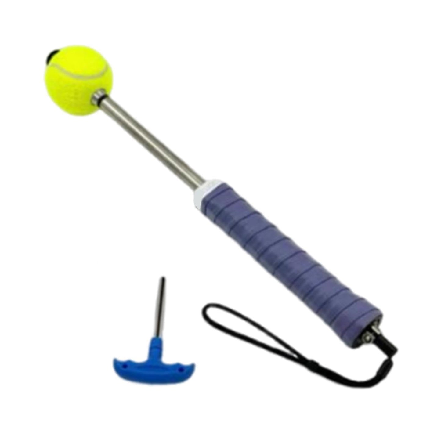 Portable Tennis Swing Trainer – Single Ball Practice Equipment for Beginners to Improve Serves, Accuracy and Stroke Technique