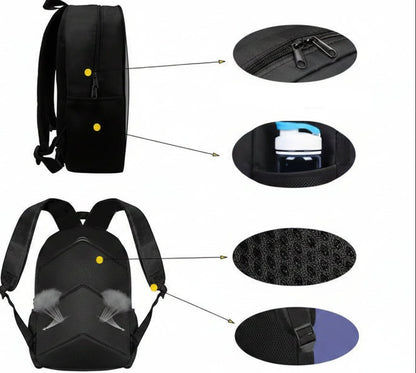 Kids Summer School Backpack with Speaker – Fun Children’s Daypack for School, Travel and Outdoor Adventures with Built-In Music Entertainment