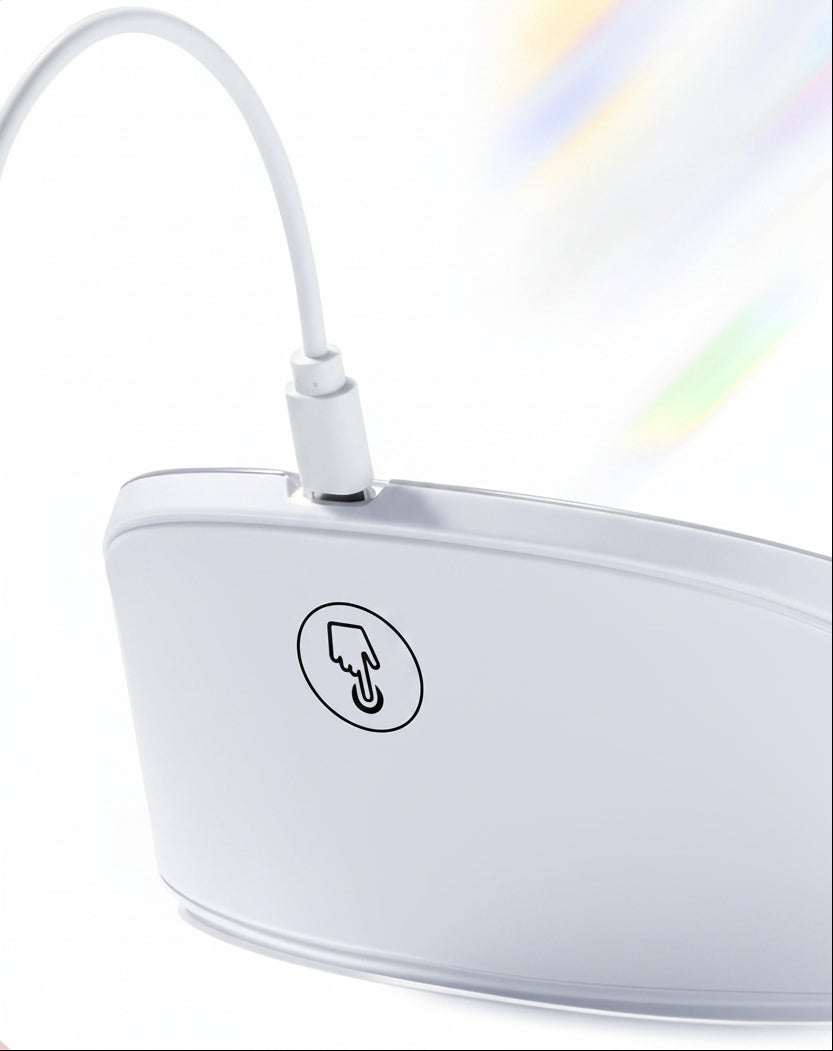 LED Neck Beauty Mask – Photon Light Skin-Care Device for Neck Firming, Brightening Appearance, Rejuvenation Routines and At-Home Wrinkle-Care Support