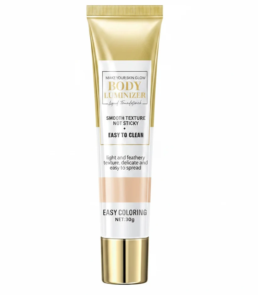 ICVC Liquid Foundation Highlighter – Full-Coverage BB Cream with Brightening Concealment for Natural Radiance, Smooth Makeup and Fresh Everyday Glow
