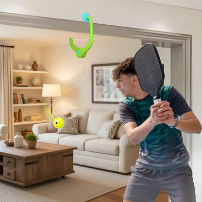 Solo Pickleball Training Rebounder – Practice Equipment for Improving Accuracy, Reflexes and Independent Pickleball Skill Development