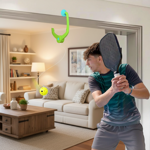 Solo Pickleball Training Rebounder – Practice Equipment for Improving Accuracy, Reflexes and Independent Pickleball Skill Development