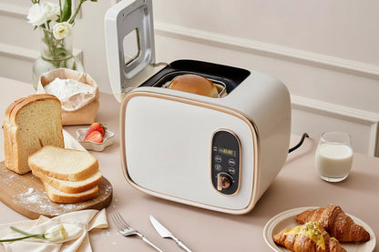 Smart Bread Maker – Fully Automatic Multifunction Bread Machine for Dough, Fermentation, Fruit Bread and Fresh Breakfast