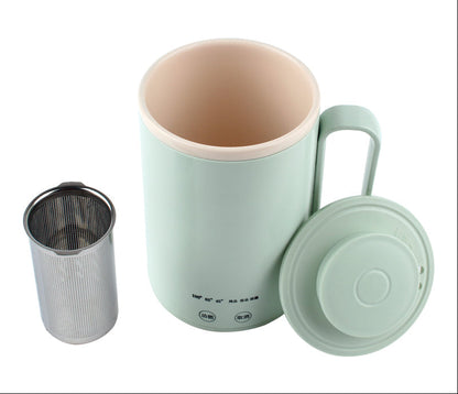 Portable Travel Electric Kettle – 400ml Thermal Water Boiler for Tea, Coffee, Milk and Instant Meals Anywhere