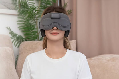 Smart Sleep Mask Headphones – 3D Breathable Bluetooth Eye Mask with AI Sleep Monitoring, App Control and Wireless Music for Travel and Relaxation
