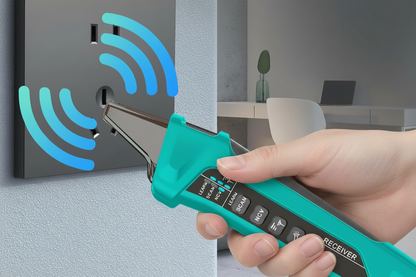 ET32 Digital Circuit Breaker Finder – GFCI Outlet Tester for Fast Electrical Wiring Identification, Socket Testing and Safer Home DIY Troubleshooting