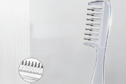 Scalp Liquid Applicator Comb – Mini Portable Anti-Static Hair Care Tool for Precise Serum, Oil and Nourishing Treatment Application at Home