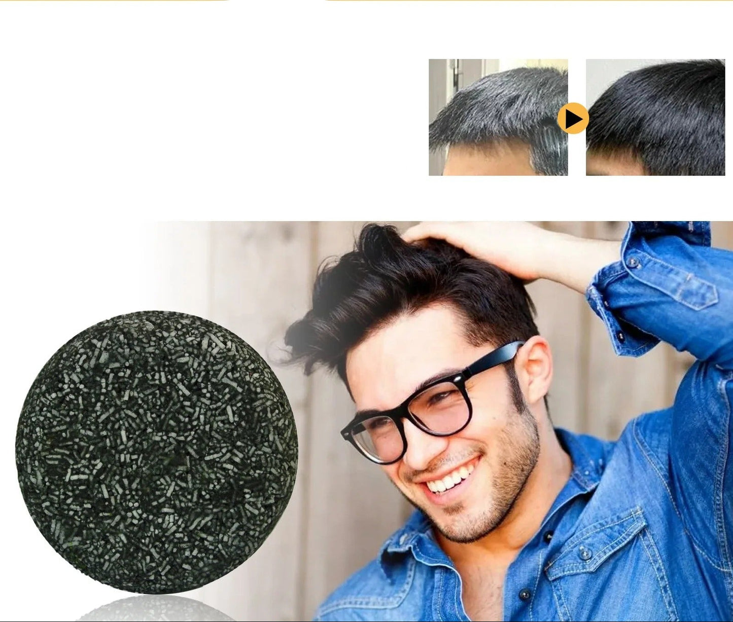Polygonum Hair Care Soap Set-Nourishing Anti Dandruff Shampoo Bar for Healthy Scalp Hair Repair and Dark Hair Support