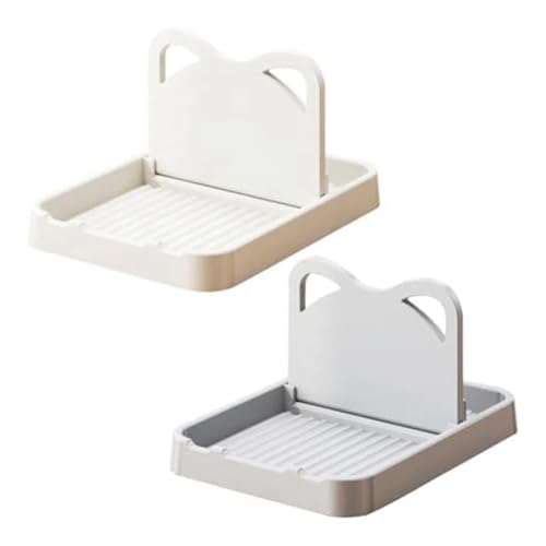 Multifunctional Pot Lid Holder – Kitchen Storage Rack with Spoon Rest for Lids, Spatulas and Soup Spoons, Keeping Counters Organized