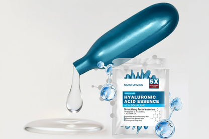 Hyaluronic Acid Capsule Essence – Deep Moisturizing and Brightening Facial Serum for Hydrated, Smooth, Radiant and Fresh-Looking Skin
