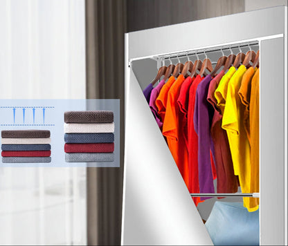 Portable Electric Clothes Dryer – 1600W Heated Garment Drying Machine with Timer for Travel, Apartments and Rainy Day Laundry