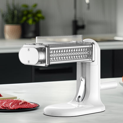Manual Meat Tenderizer Machine – Stainless Steel Rolling Steak Cuber and Flattening Tool for Beef, Poultry and Professional Kitchen Preparation