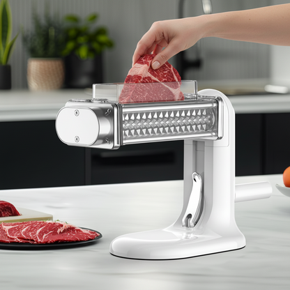 Manual Meat Tenderizer Machine – Stainless Steel Rolling Steak Cuber and Flattening Tool for Beef, Poultry and Professional Kitchen Preparation