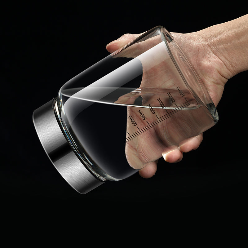 Borosilicate Pickle Jar – Airtight Glass Olive and Cucumber Storage Container with Double Exhaust Valve for Fresh Preservation