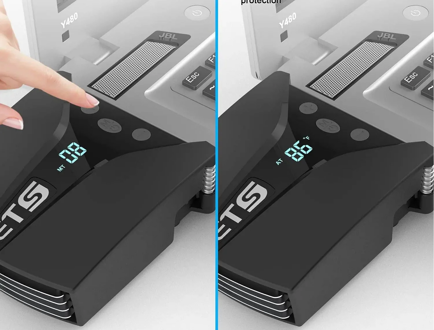 Compact Vacuum Heatsink – Compact Cooling Fan Device for Efficient Heat Dissipation, Electronics Maintenance, Computer Components and DIY Repair